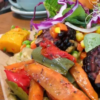 Fresh, healthy, and tasty, the salads are super filling