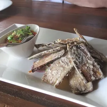 Crispy Eggplant Slices