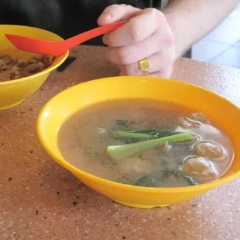 Noodles and Pork Balls