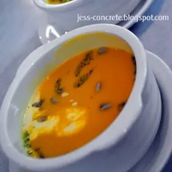 Soup of the day - Pumpkin soup