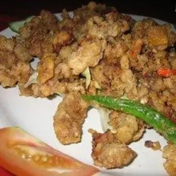 Cray-fish in batter