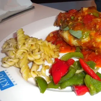 Dory Fish Served With Tomato Sauce