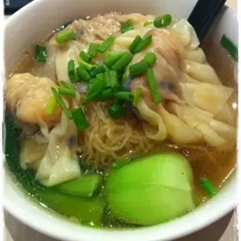 Springy Wanton Noodles With Dumplings