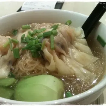 Springy Wanton Noodles With Dumplings