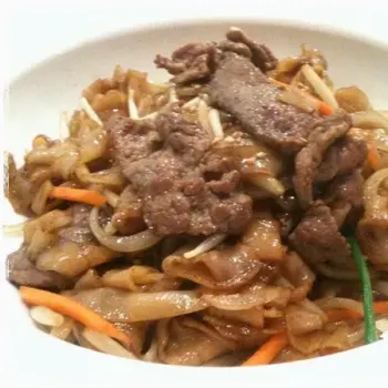Fried Koay Teow With Beef