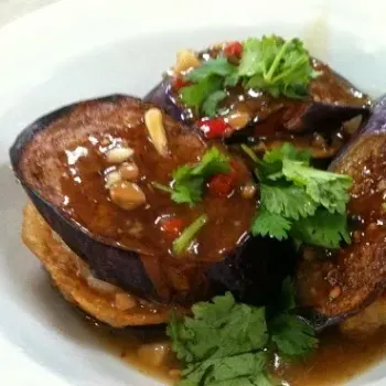 Stewed Eggplant With Fish Paste