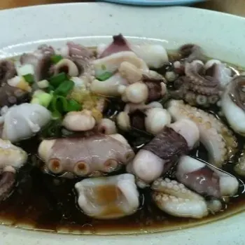 Steamed Octopus