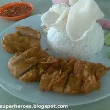 Special Chicken Chop Rice
