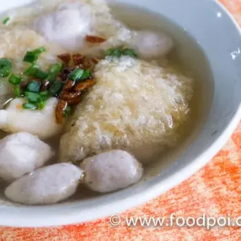 Mixed Fish Paste Ball Soup