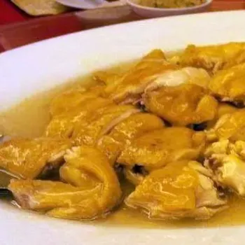 Steamed Free Range Chicken In A Thick Gravy