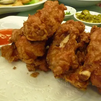 Deep Fried Pork Ribs With Yam-Well Marinated And Meaty