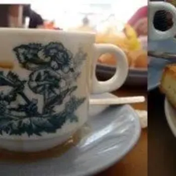 Kaya toast with half-boiled eggs