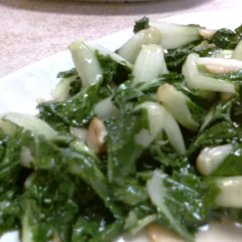 Stir fried Siew Pak Choy