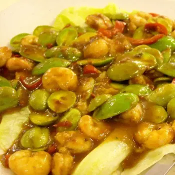 Sambal Petai Prawns