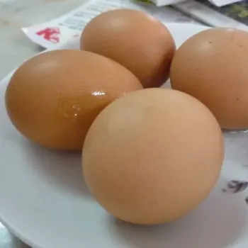 Hard boiled Eggs to go with the Nasi Lemak