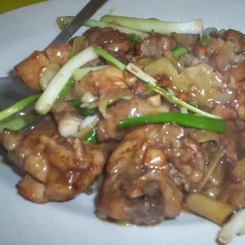 Ginger And Spring Onion Chicken