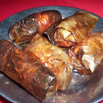 Paper Wrapped Chicken.