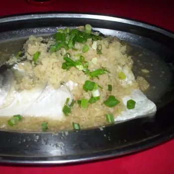 Steamed Ginger Grass Carp
