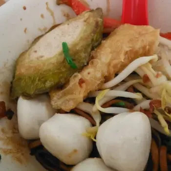 Dry Version Fish Ball Noodle