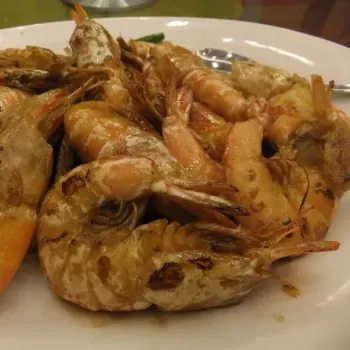 Soy Sauce Fried Succulent Prawns