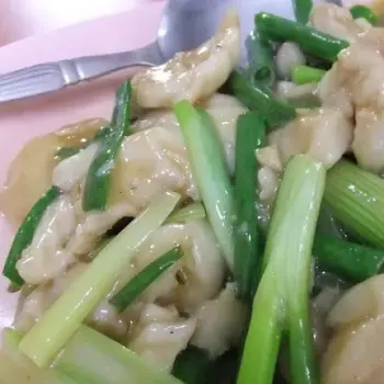 Fish Fillets Stir Fried With Spring Onions