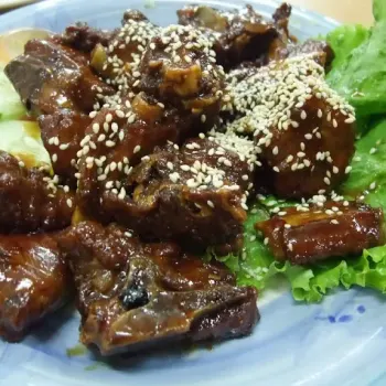 Guinness stout pork rib