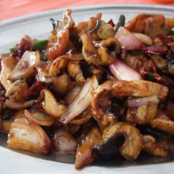 Eel Dish Fried With Dried Chili