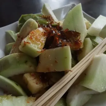 Mixed Fruits With Assam Sauce