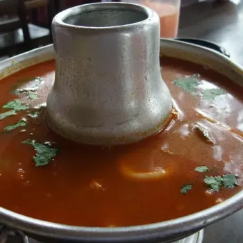 Tomyam Soup With Mixed Ingredients