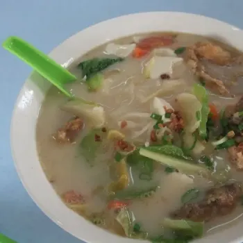 Bitter Gourd Fish Head noodle