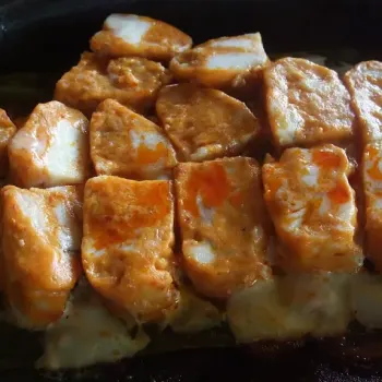 Otak Otak on Hot Plate