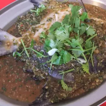 Steam Pomfret With Xianwei Special Sauce