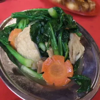 Kailan Veggie Fried With Tow Foo Kan