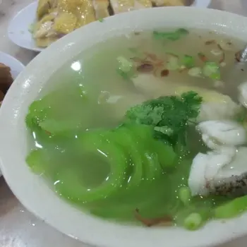 Bitter Gourd Soup With Fish Fillet And Fish Balls