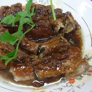 Braised Pork Ribs And Belly