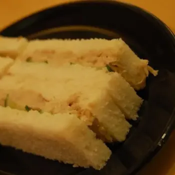 tuna finger sandwich