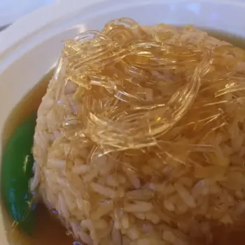 Braised Shark's Fin Soup with rice