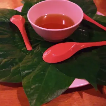 The betel leaves for Miang Kam