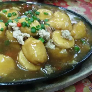  Tik Pan Tofu (Hot plate Tofu)