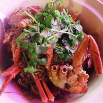 Claypot Crabs With Glass Noodle