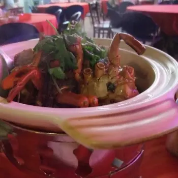 Claypot Crabs With Glass Noodle