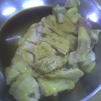 Steam Kampong Chicken