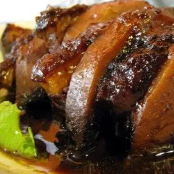 Steamed Yam and Pork