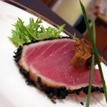 Tuna Tataki with Sea Whelk
