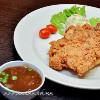 Crispy chicken chop