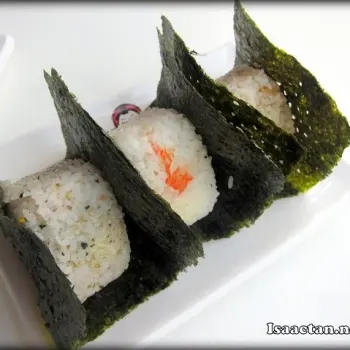Various Japanese Onigiri