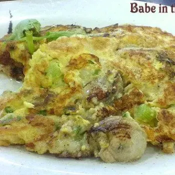 Oyster omelette