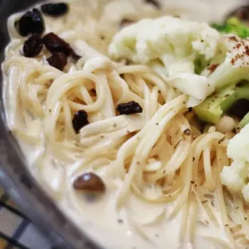 Mushroom Spaghetti