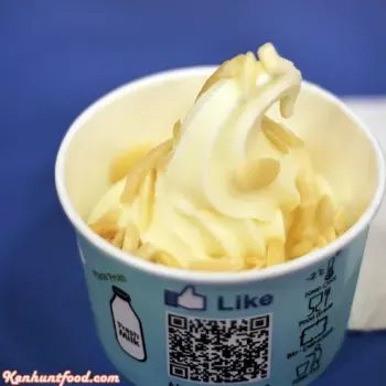 Moo Cow Frozen Yogurt Seasonal Peach Froyo