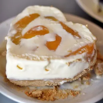 Peach White Wine Yogurt